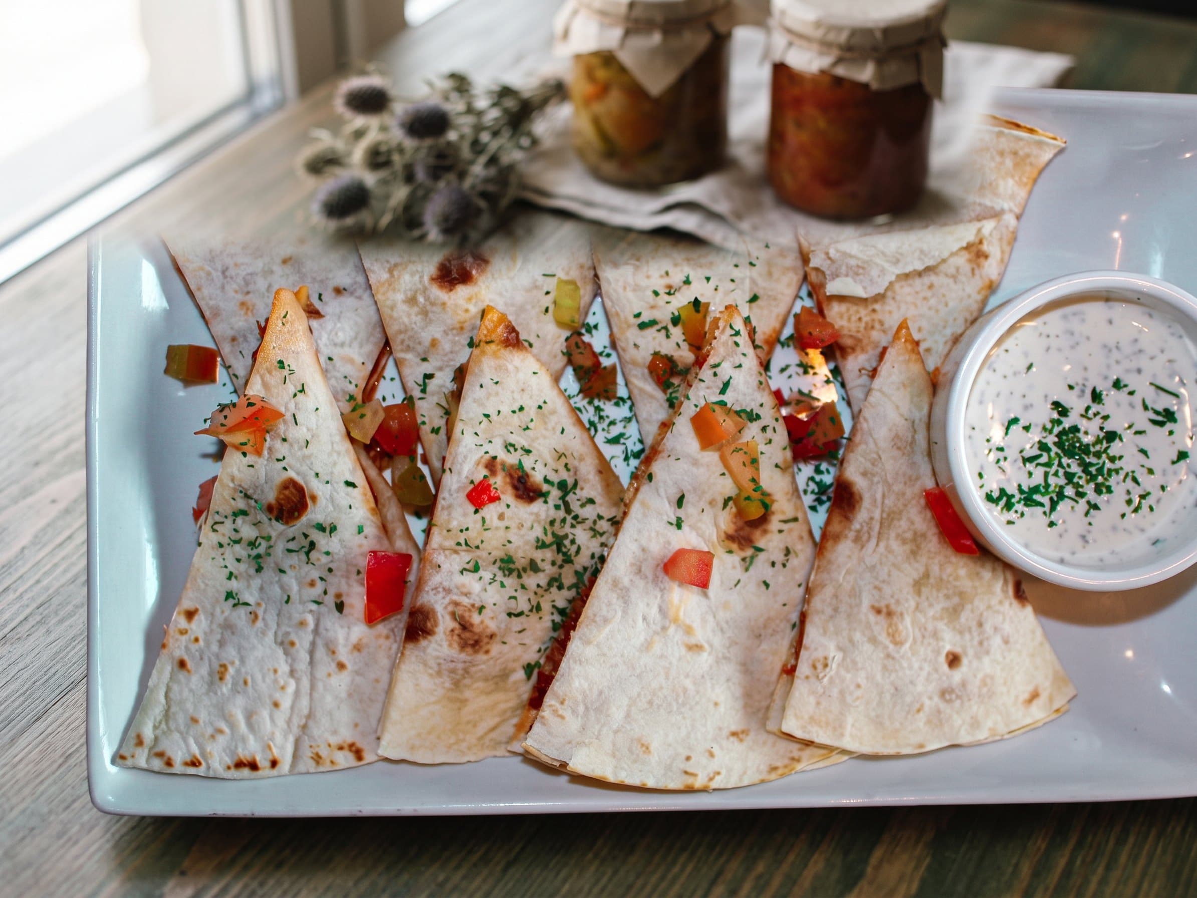Quesadillas with Mexican Fiesta