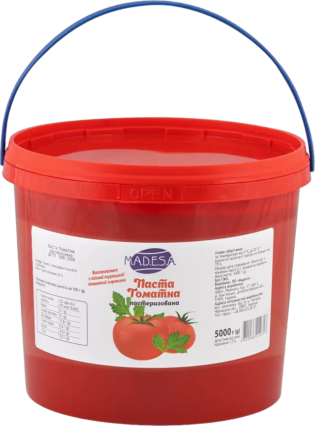 Tomato Paste, Pasteurised