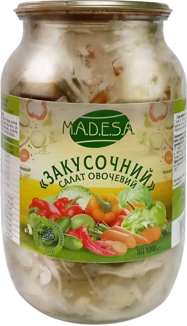 “Zakusochnyi” Vegetable Salad